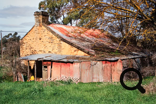 Abandoned Farm House in Mintaro.